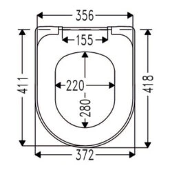 Cedo Tropea Beach Wc Bril Pergamon Softclose D-vorm Thermoplast 7 Cedo Tropea Beach Wc Bril Pergamon Softclose D-vorm Thermoplast -Pro Badkamer Verkoop 123 4202