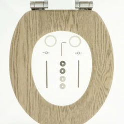 Tiger WC Bril Steigerhout Met Softclose -Pro Badkamer Verkoop 123 4213