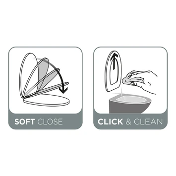 Tiger WC Bril Mason Zwart Kunststof Met Softclose 6 Tiger WC Bril Mason Zwart Kunststof Met Softclose - Afbeelding 6