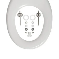 Tiger WC Bril Aiden Wit Kunststof Met Softclose -Pro Badkamer Verkoop 123 4310