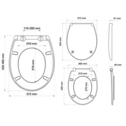Tiger WC Bril Amadora Grijs Kunststof Met Softclose -Pro Badkamer Verkoop 123 4384