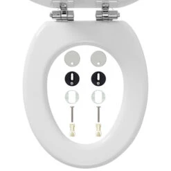 Tiger WC Bril Mississippi Wit Hout Met Softclose -Pro Badkamer Verkoop 123 4389