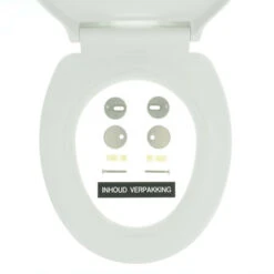 Tiger WC Bril Burton Wit Kunststof Met Softclose 17 Tiger WC Bril Burton Wit Kunststof Met Softclose -Pro Badkamer Verkoop 123 4409