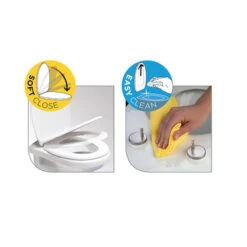 Tiger WC Bril Aiden Zwart Kunststof Met Softclose -Pro Badkamer Verkoop 123 4416