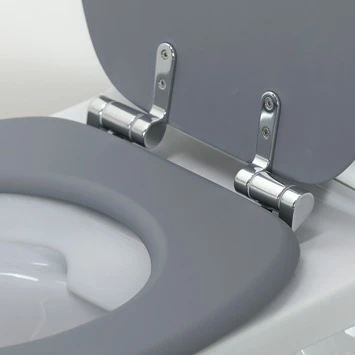 Tiger WC Bril Reno Grijs 3 Tiger WC Bril Reno Grijs - Afbeelding 3