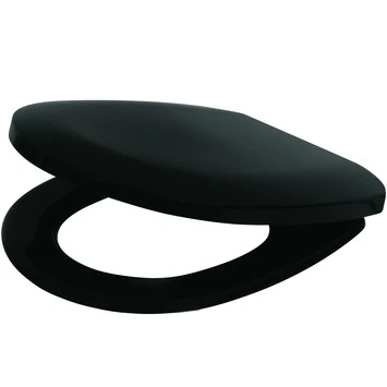 Handson WC Bril Vesa Zwart Kunststof Met Softclose 2 Handson WC Bril Vesa Zwart Kunststof Met Softclose - Afbeelding 2