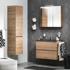 TIGER S-line Spiegelkast 80 Chalet Eik -Pro Badkamer Verkoop 123 467