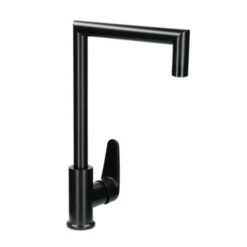 Absolut Keukenkraan Fasso Met Hendel Zwart -Pro Badkamer Verkoop 123 4670
