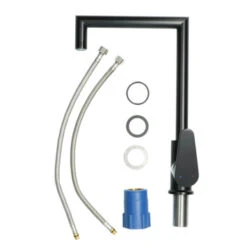 Absolut Keukenkraan Fasso Met Hendel Zwart -Pro Badkamer Verkoop 123 4674