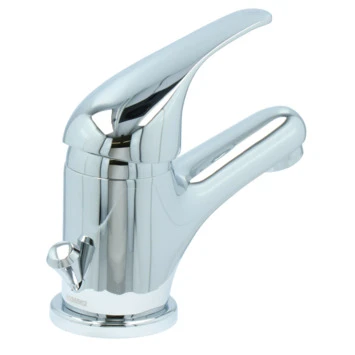 OK Wastafelkraan Met Hendel En Waste Chroom 5 OK Wastafelkraan Met Hendel En Waste Chroom - Afbeelding 5