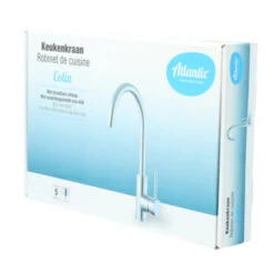 Atlantic Keukenkraan Colin Met Hendel RVS -Pro Badkamer Verkoop 123 4720