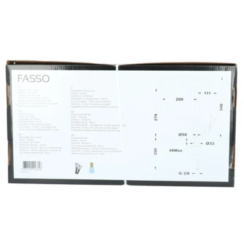 Absolut Keukenkraan Fasso Met Hendel Chroom 12 Absolut Keukenkraan Fasso Met Hendel Chroom - Afbeelding 12