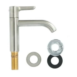 Atlantic Fonteinkraan Riley Met Hendel RVS 19 Atlantic Fonteinkraan Riley Met Hendel RVS -Pro Badkamer Verkoop 123 4748