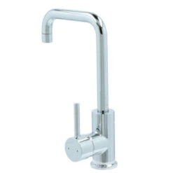 Absolut Wastafelkraan Haiti Met Hendel En Pop-up Afvoerplug Chroom -Pro Badkamer Verkoop 123 4757