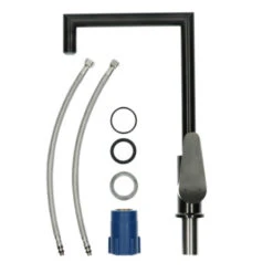 Absolut Keukenkraan Fasso Met Hendel Grafiet -Pro Badkamer Verkoop 123 4886