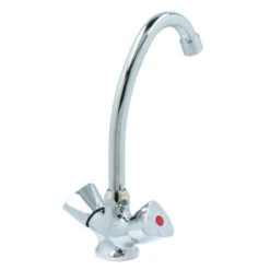 OK Keukenkraan 2-knops Chroom -Pro Badkamer Verkoop 123 4914