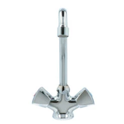 OK Keukenkraan 2-knops Chroom -Pro Badkamer Verkoop 123 4917