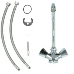 OK Keukenkraan 2-knops Chroom -Pro Badkamer Verkoop 123 4918