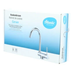 Atlantic Keukenkraan Carson Inklapbaar Met Hendel Chroom -Pro Badkamer Verkoop 123 4976