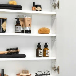 Tiger Spiegelkast S-Line 60cm Sneeuwwit 11 Tiger Spiegelkast S-Line 60cm Sneeuwwit -Pro Badkamer Verkoop 123 500