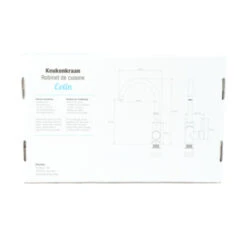 Atlantic Keukenkraan Colin Met Hendel Chroom -Pro Badkamer Verkoop 123 5039