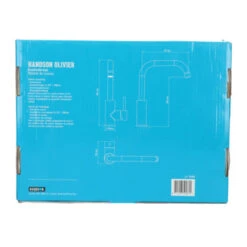 Handson Keukenkraan Olivier Met Hendel Mat Zwart -Pro Badkamer Verkoop 123 5061