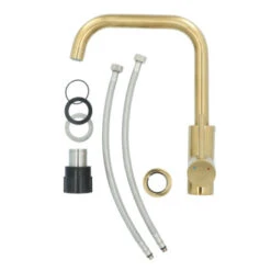 Handson Keukenkraan Olivier Met Hendel Messing -Pro Badkamer Verkoop 123 5125