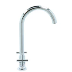 Aqualino Keukenkraan Ceronda 2-knops Chroom -Pro Badkamer Verkoop 123 5134