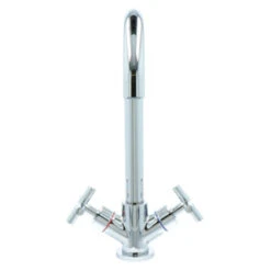 Aqualino Keukenkraan Ceronda 2-knops Chroom -Pro Badkamer Verkoop 123 5136