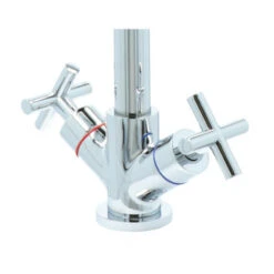 Aqualino Keukenkraan Ceronda 2-knops Chroom -Pro Badkamer Verkoop 123 5137