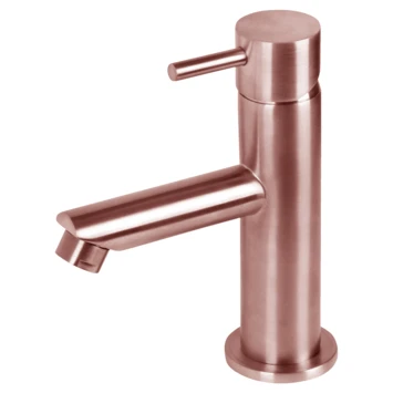 Differnz Wastafelkraan Met Hendel Rood Koper 1 Differnz Wastafelkraan Met Hendel Rood Koper