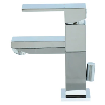 Aqualino Wastafelkraan Panaro Met Hendel En Waste Chroom 2 Aqualino Wastafelkraan Panaro Met Hendel En Waste Chroom - Afbeelding 2