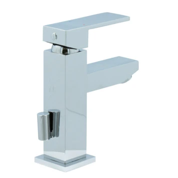 Aqualino Wastafelkraan Panaro Met Hendel En Waste Chroom 5 Aqualino Wastafelkraan Panaro Met Hendel En Waste Chroom - Afbeelding 5