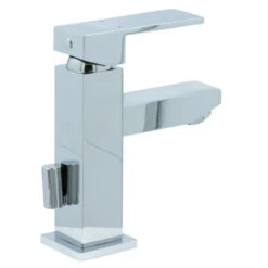 Aqualino Wastafelkraan Panaro Met Hendel En Waste Chroom 23 Aqualino Wastafelkraan Panaro Met Hendel En Waste Chroom -Pro Badkamer Verkoop 123 5209