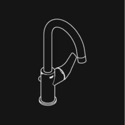 GROHE Wastafelkraan Start Flow L-size Met Hendel En Waste Chroom -Pro Badkamer Verkoop 123 5340