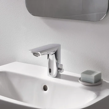 GROHE Wastafelkraan Bau Cosmopolitan Met Infrarood Sensor Chroom 13cm 3 GROHE Wastafelkraan Bau Cosmopolitan Met Infrarood Sensor Chroom 13cm - Afbeelding 3
