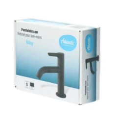 Atlantic Fonteinkraan Riley Met Hendel Zwart -Pro Badkamer Verkoop 123 5407