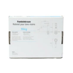 Atlantic Fonteinkraan Riley Met Hendel Zwart -Pro Badkamer Verkoop 123 5408