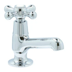 Handson Fonteinkraan Louise Met Draaiknop Chroom -Pro Badkamer Verkoop 123 5427