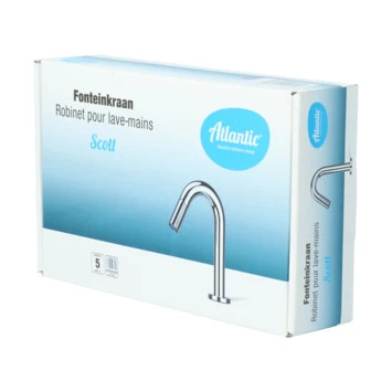 Atlantic Fonteinkraan Scott Met Draaiknop Chroom 10 Atlantic Fonteinkraan Scott Met Draaiknop Chroom - Afbeelding 10