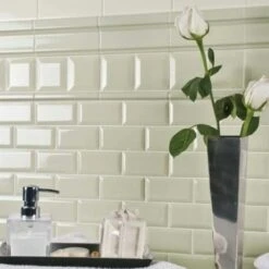 Wandtegel Metro Creme 10x20 Cm 0,96 M² 5 Wandtegel Metro Creme 10x20 Cm 0,96 M² -Pro Badkamer Verkoop 123 5568