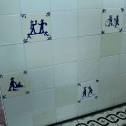 Wandtegel Decor Oud Hollands 13x13 Cm -Pro Badkamer Verkoop 123 5612