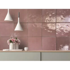 Wandtegel Sava Rose 13x13 Cm 1m² -Pro Badkamer Verkoop 123 5626