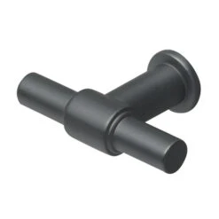 Tiger Maryport Badkamermeubelset 80 Cm Mat Wit Met Matzwarte Polybeton Wastafel En Matzwarte Grepen -Pro Badkamer Verkoop 123 730