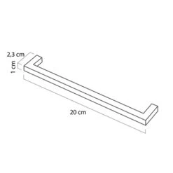 Tiger Badkamermeubel Studio 60cm Hoogglans Wit/witte Waskom Met Vierkante Greep -Pro Badkamer Verkoop 123 786