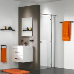 Tiger Dubbele Bekerhouder Nomad Hangend Met Bekers Zwart -Pro Badkamer Verkoop 123 890