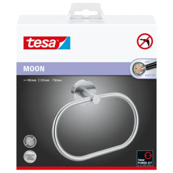 Tesa Handdoekring Moon 2 Tesa Handdoekring Moon - Afbeelding 2