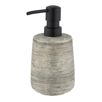 Wenko Keramische Zeepdispenser Fedio Beige 1 Wenko Keramische Zeepdispenser Fedio Beige